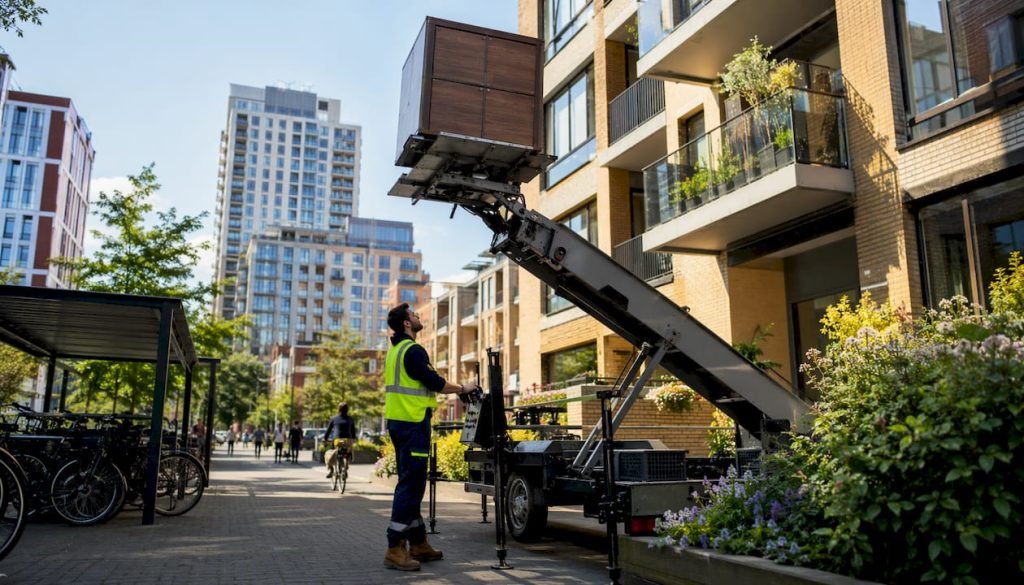 Zo ga je veilig om met een verhuislift bij een appartement