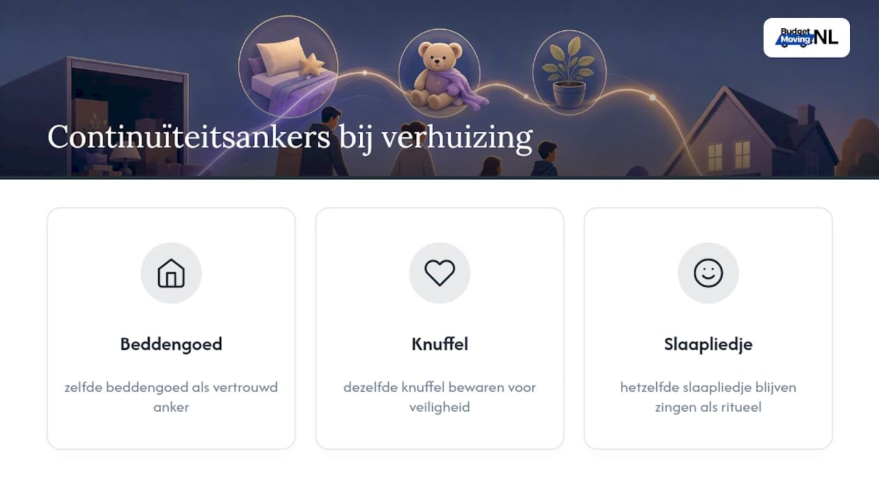 Drie bekende steunpunten voor kinderen bij een verhuizing