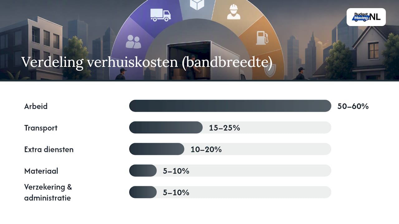 Verhuiskosten eerlijk verdeeld
