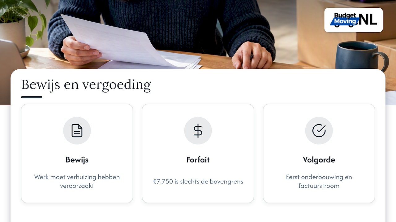 Wat wij zouden doen: begin bij het bewijs — overview diagram